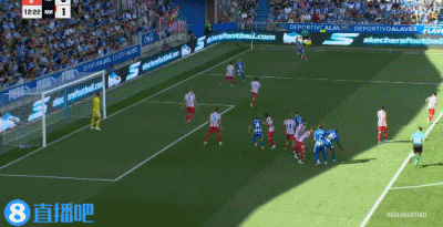 半场-马竞暂1-1阿拉维斯 小西蒙尼赛季首球索尔洛特送点